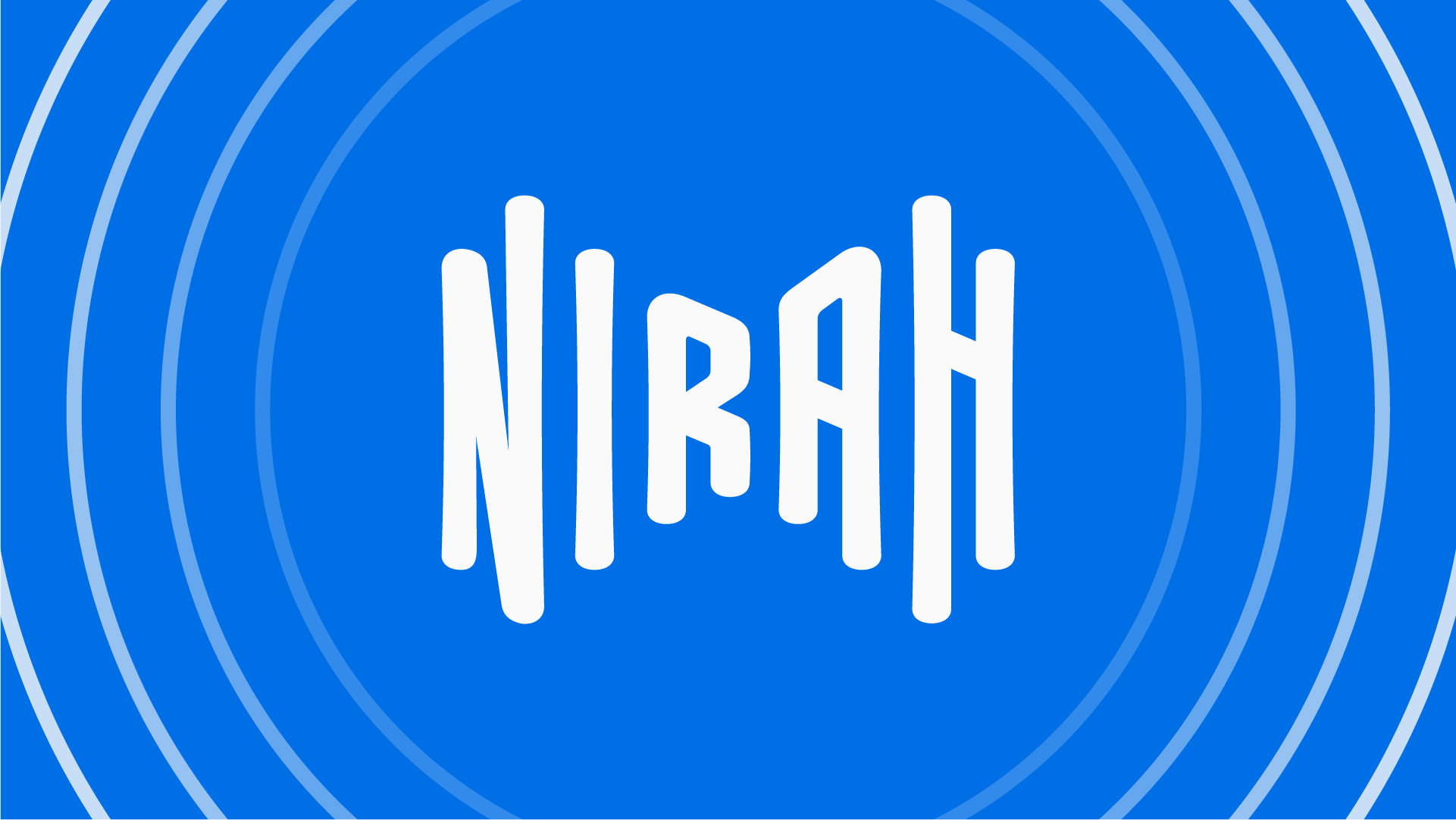 The Nirah logo with sound waves radiating from it.